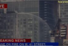 Crane collapse in NYC