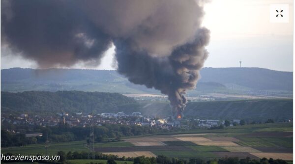 Großbrand in Lauffen am Neckar