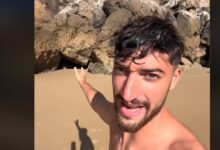 Hace Un Video En La Playa Y Todos Se Fijan En Lo Mismo: La Sombra de Carlos