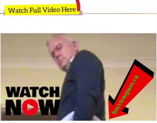 Huw Edwards snapchat video