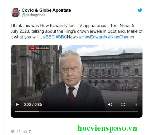 Huw Edwards Snapchat Video: Scandal Go Viral On Twitter - Hoc Vien Spa So