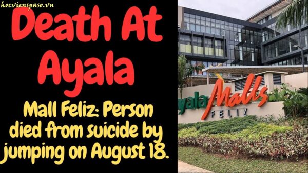 Ayala Mall Feliz Suicide Tragedy